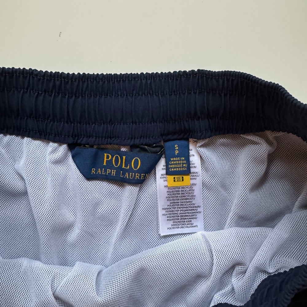 Navy Blue Men's Swim Shorts - Picture 2 of 3
